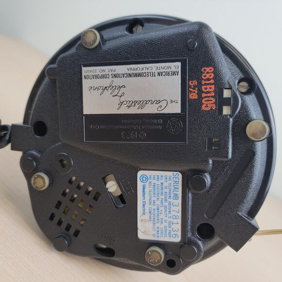 Vintage Candle Stick Rotary Dial Telephone - Picture 6 of 12